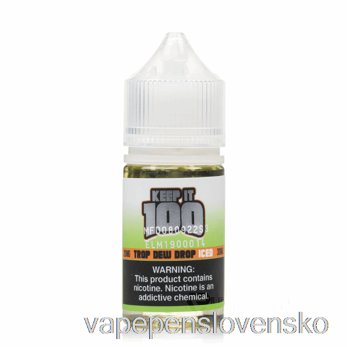 Iced Trop Dew Drop - Keep It 100 Solí - 30ml 50mg Vape Pero
